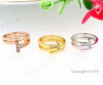 AAA Replica T Thread Rings - Rose Gold & Silver & Gold